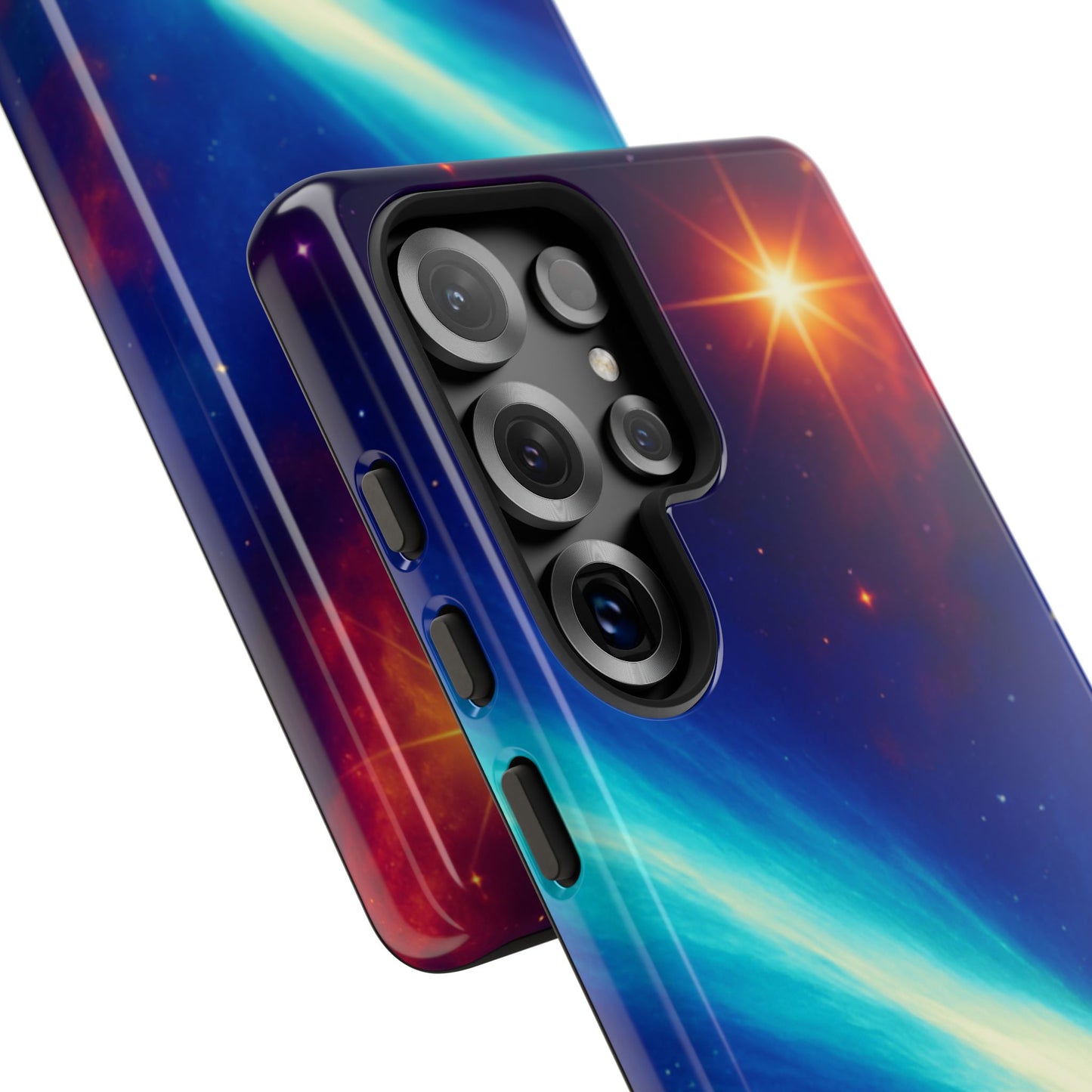 Galaxy Comet Tough Phone Case — Space Nebula Tough Cover