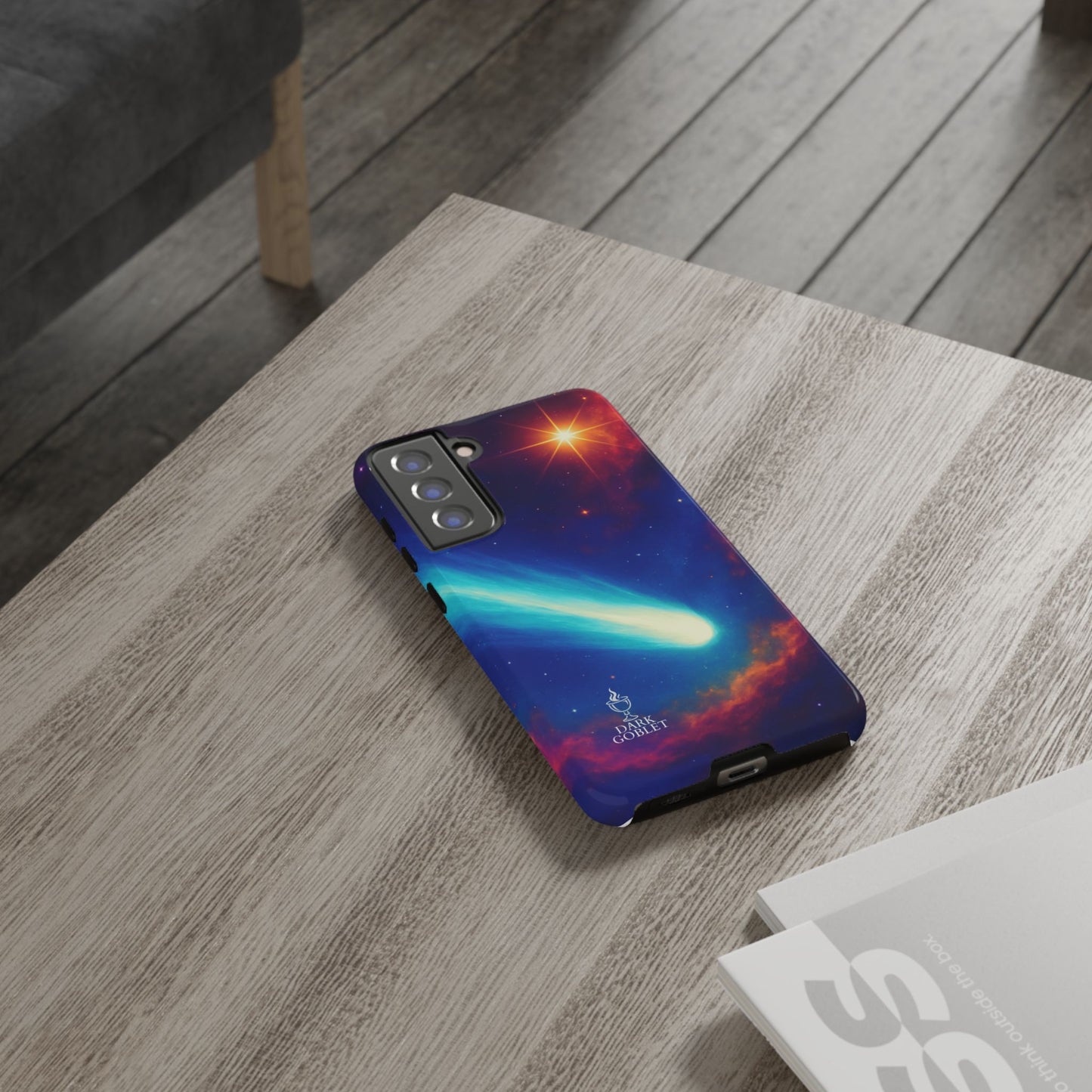 Galaxy Comet Tough Phone Case — Space Nebula Tough Cover