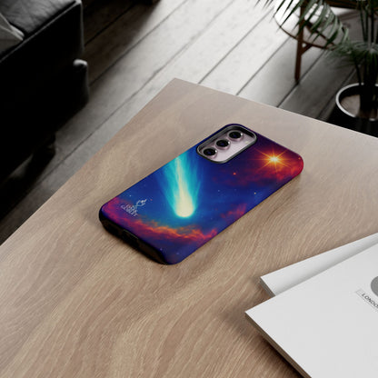 Galaxy Comet Tough Phone Case — Space Nebula Tough Cover