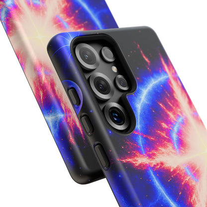 Galaxy Starburst Phone Case — Cosmic Starburst Tough Protective Cover