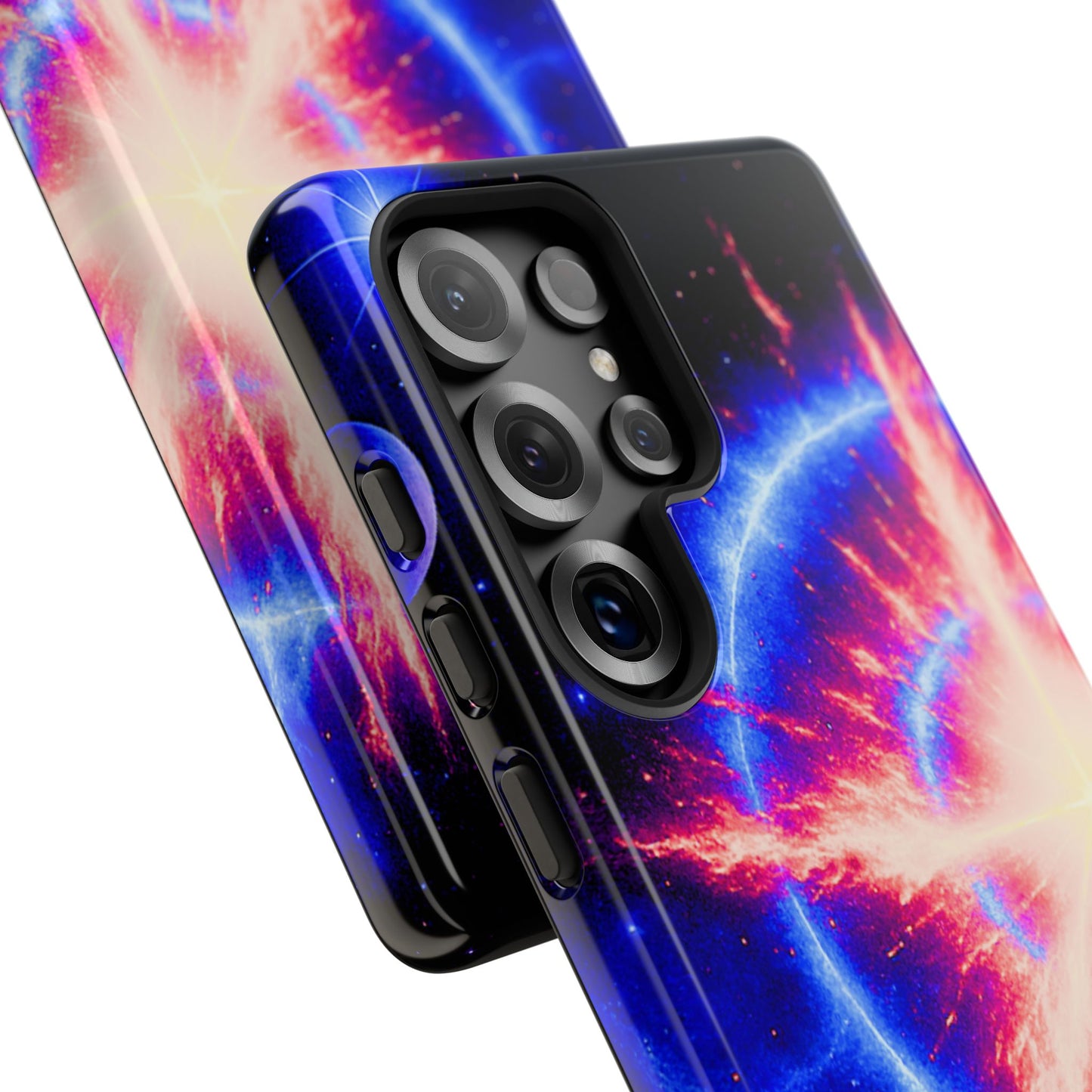 Galaxy Starburst Phone Case — Cosmic Starburst Tough Protective Cover