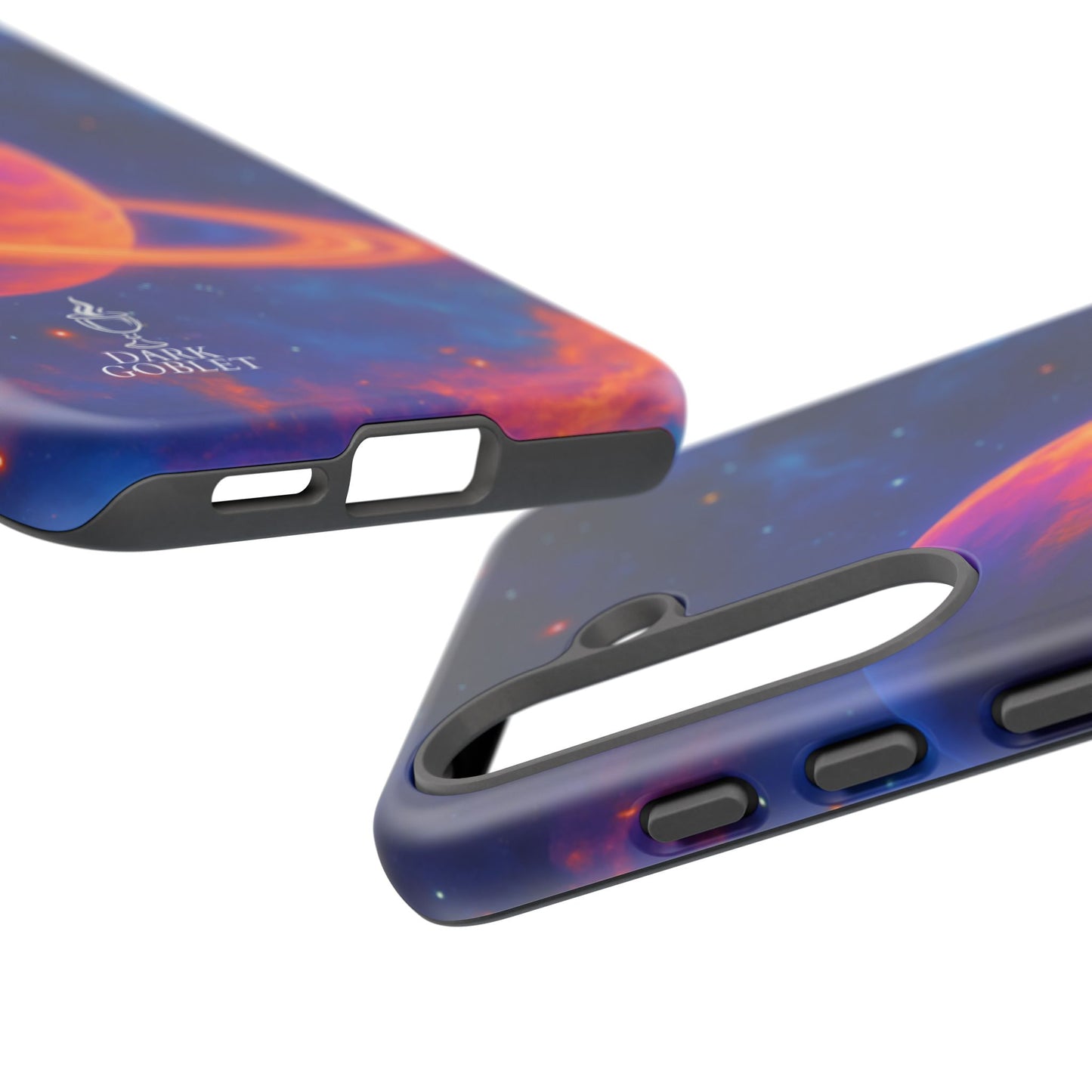 Galaxy Planet Nebula Tough Phone Case — Vibrant Saturn Like Design Tough Case