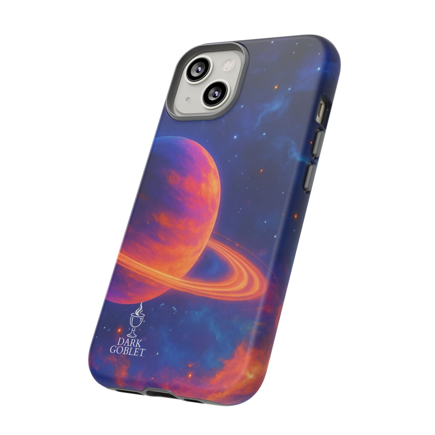 Galaxy Planet Nebula Tough Phone Case — Vibrant Saturn Like Design Tough Case