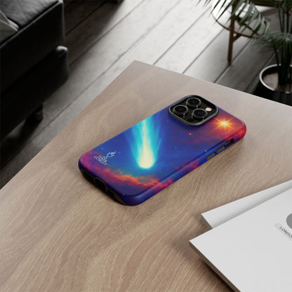 Galaxy Comet Tough Phone Case — Space Nebula Tough Cover