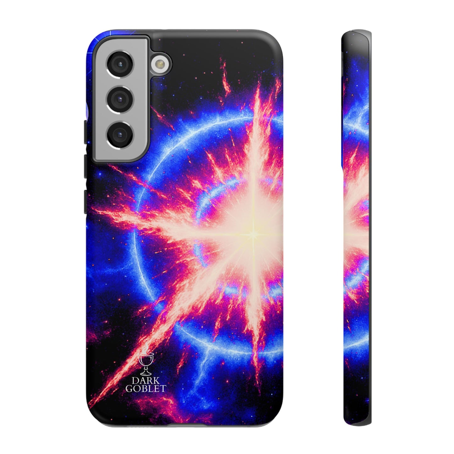 Galaxy Starburst Phone Case — Cosmic Starburst Tough Protective Cover