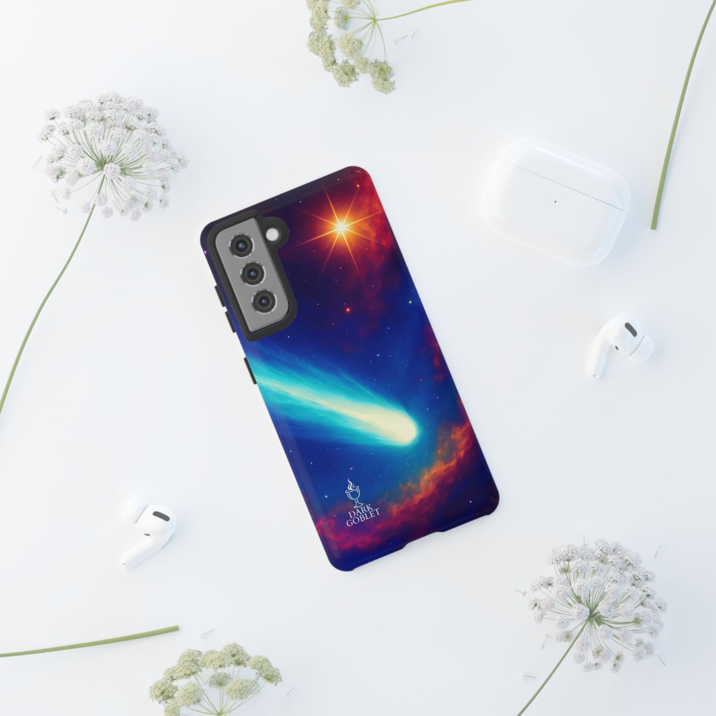 Galaxy Comet Tough Phone Case — Space Nebula Tough Cover