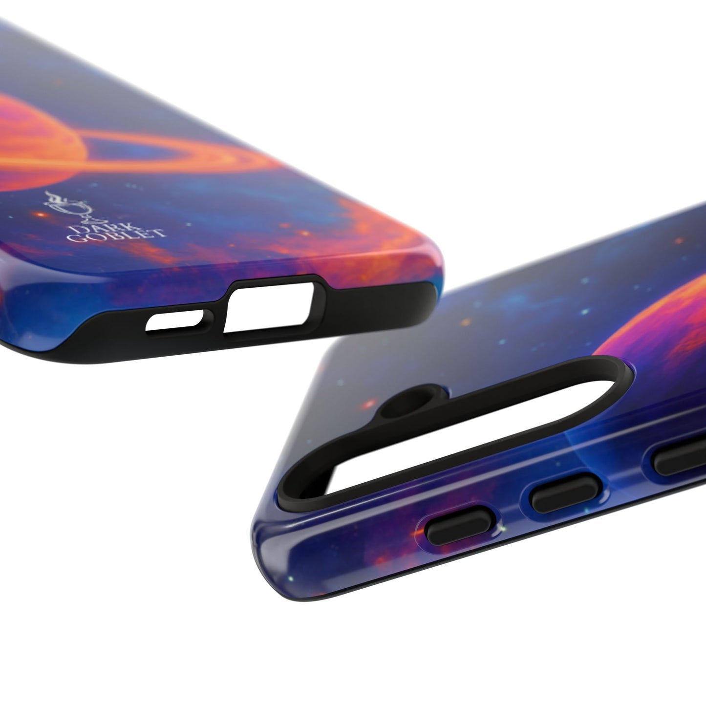 Galaxy Planet Nebula Tough Phone Case — Vibrant Saturn Like Design Tough Case