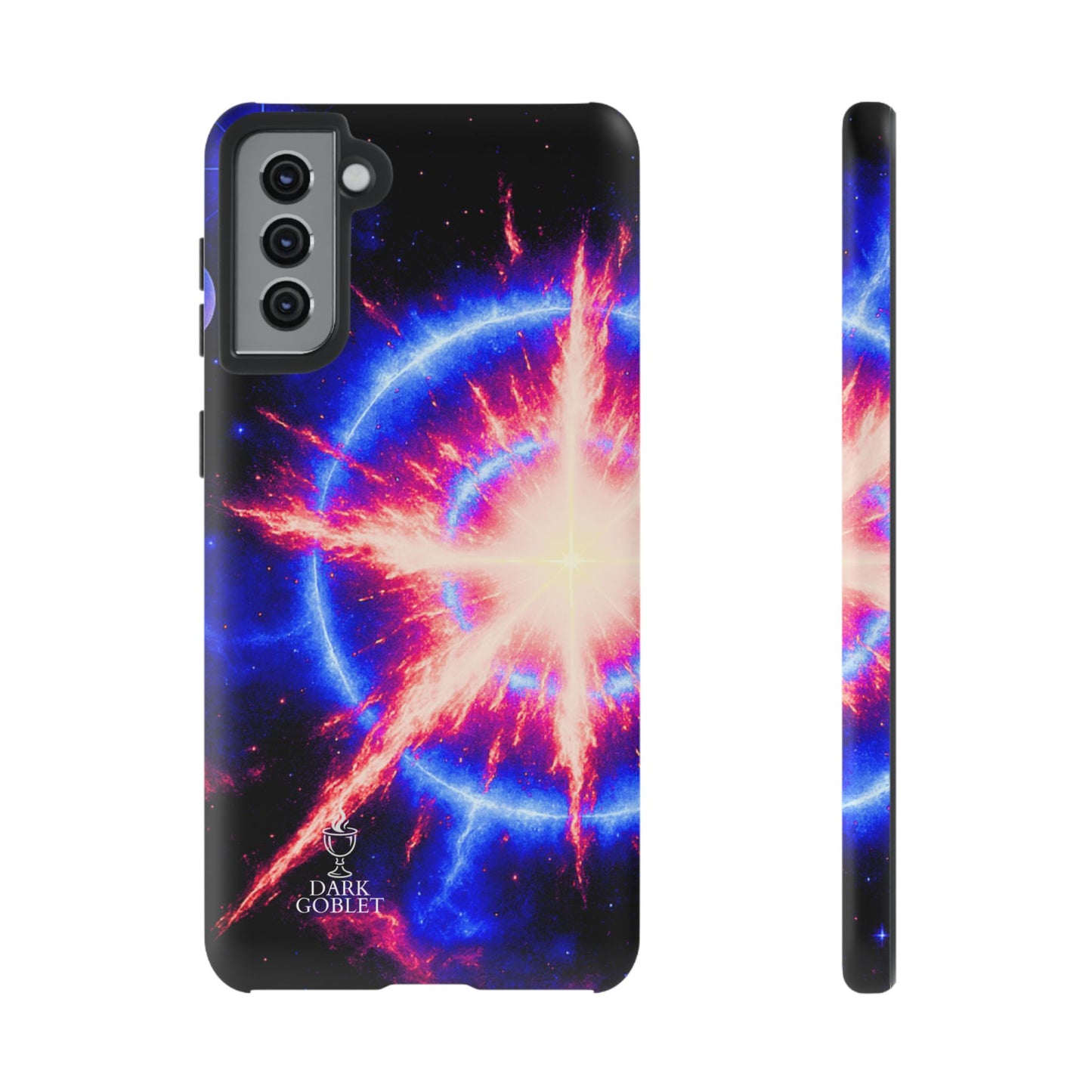 Galaxy Starburst Phone Case — Cosmic Starburst Tough Protective Cover