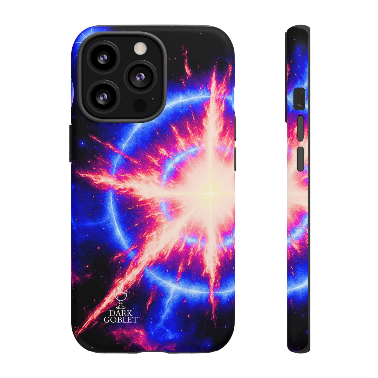 Galaxy Starburst Phone Case — Cosmic Starburst Tough Protective Cover