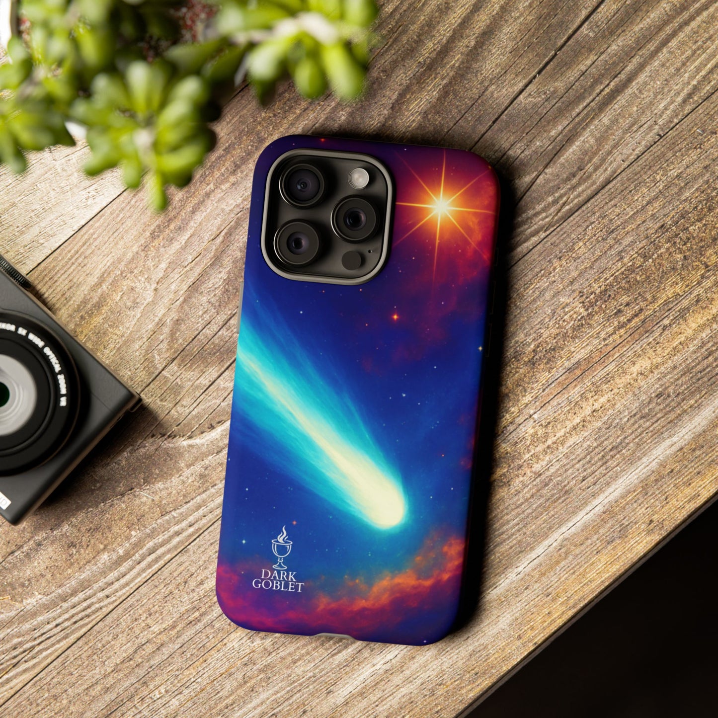 Galaxy Comet Tough Phone Case — Space Nebula Tough Cover