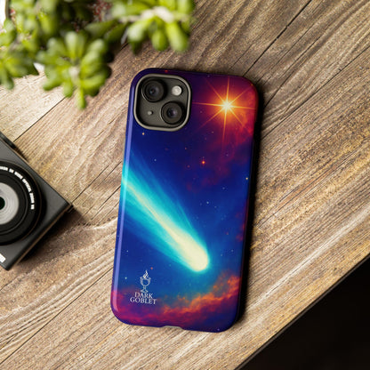 Galaxy Comet Tough Phone Case — Space Nebula Tough Cover