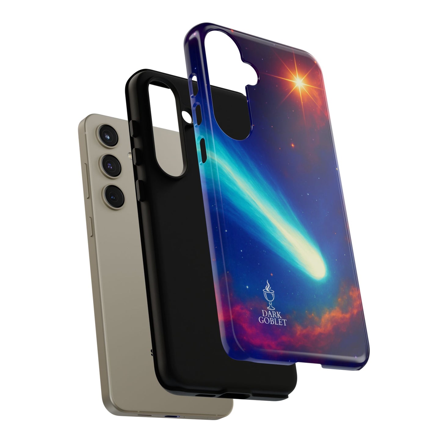 Galaxy Comet Tough Phone Case — Space Nebula Tough Cover