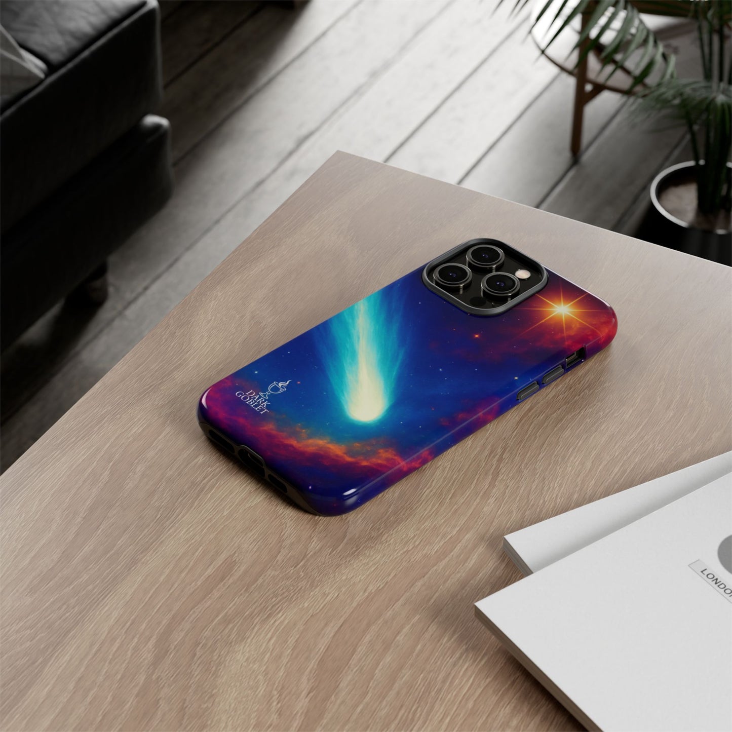 Galaxy Comet Tough Phone Case — Space Nebula Tough Cover