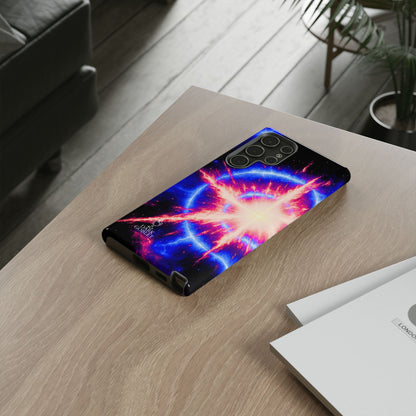 Galaxy Starburst Phone Case — Cosmic Starburst Tough Protective Cover