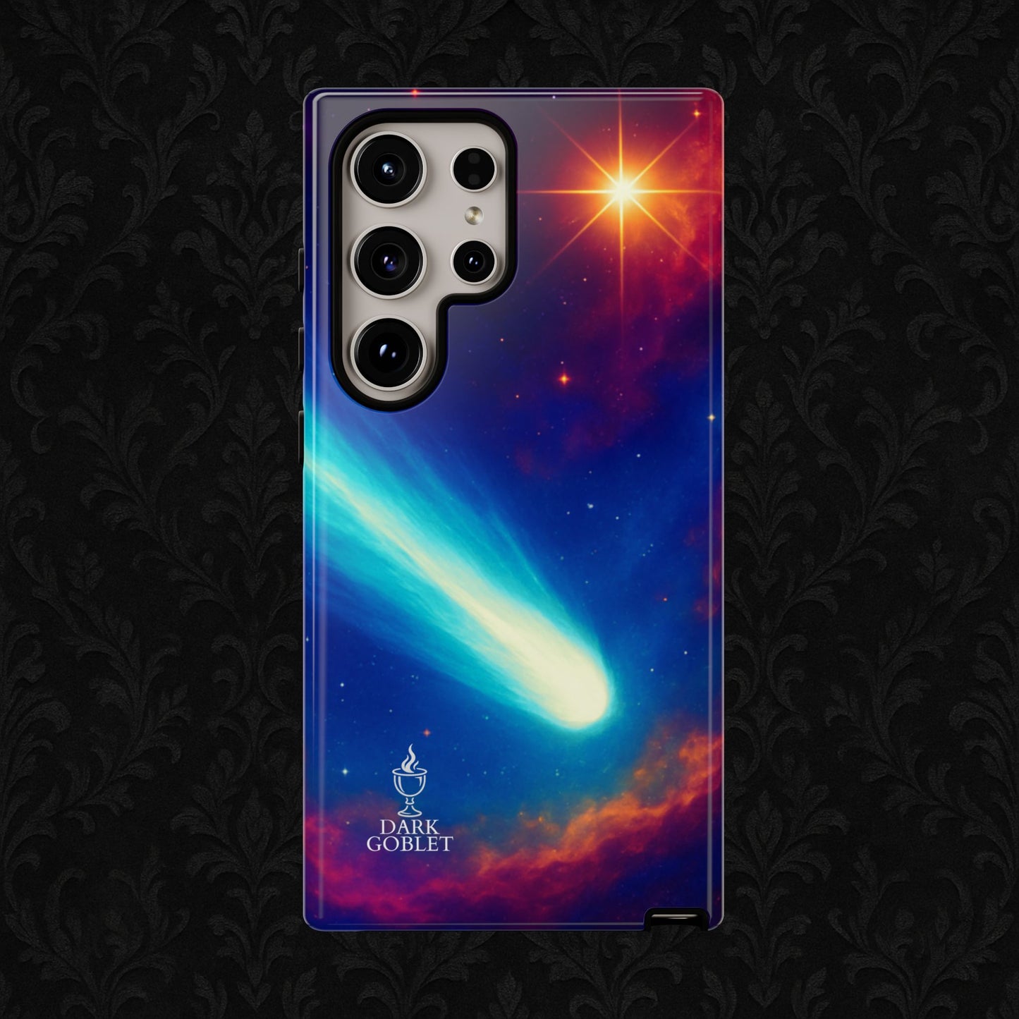 Galaxy Comet Tough Phone Case — Space Nebula Tough Cover