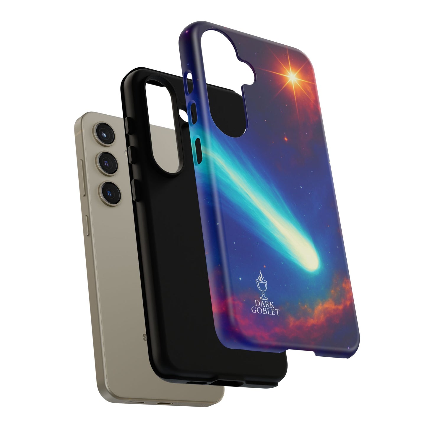 Galaxy Comet Tough Phone Case — Space Nebula Tough Cover