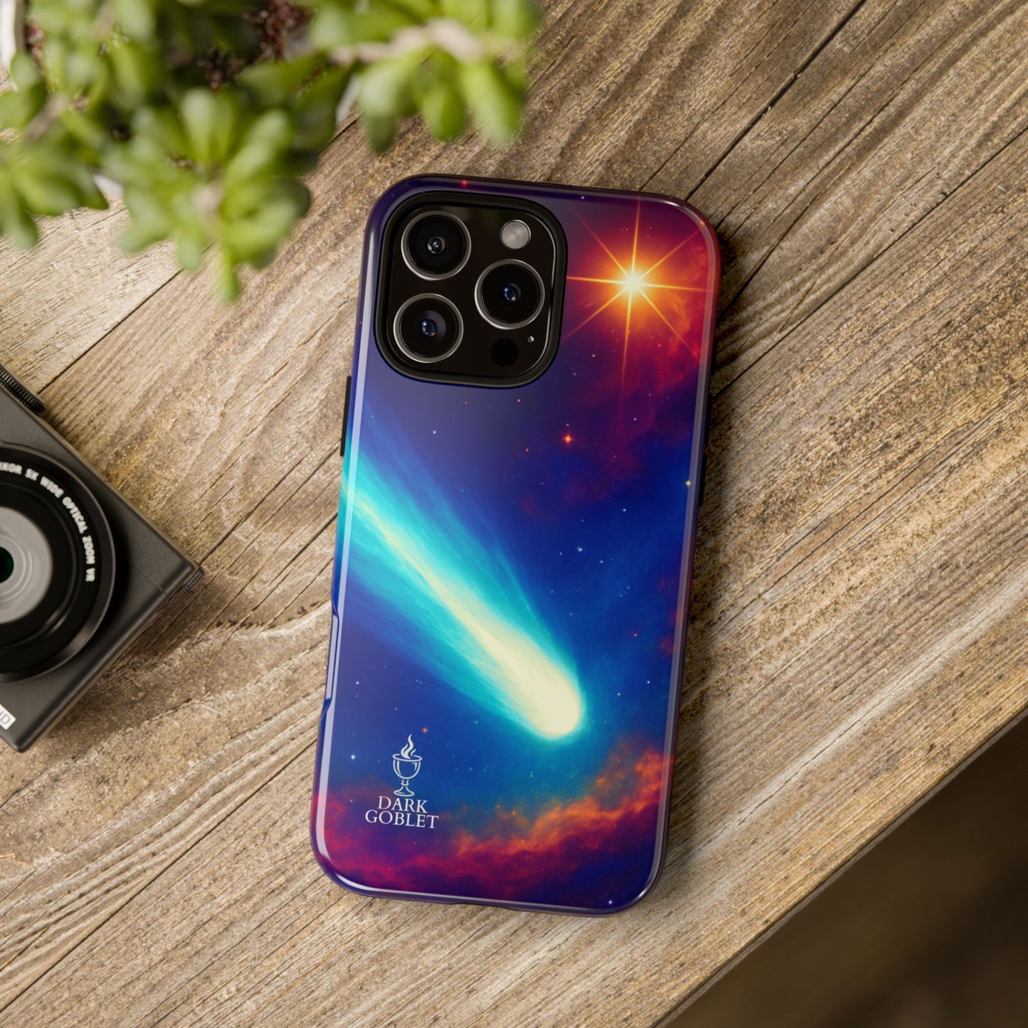 Galaxy Comet Tough Phone Case — Space Nebula Tough Cover