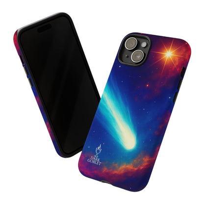 Galaxy Comet Tough Phone Case — Space Nebula Tough Cover
