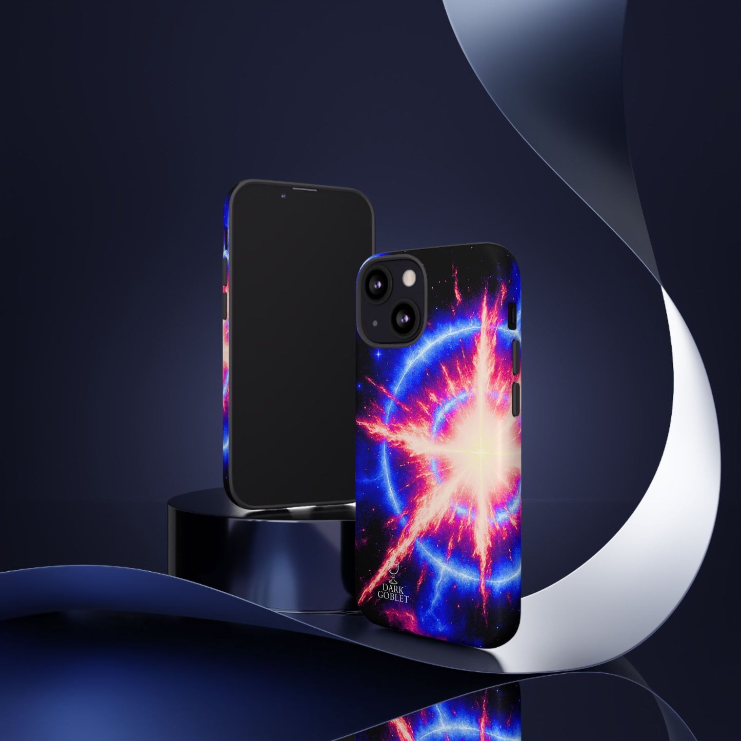 Galaxy Starburst Phone Case — Cosmic Starburst Tough Protective Cover