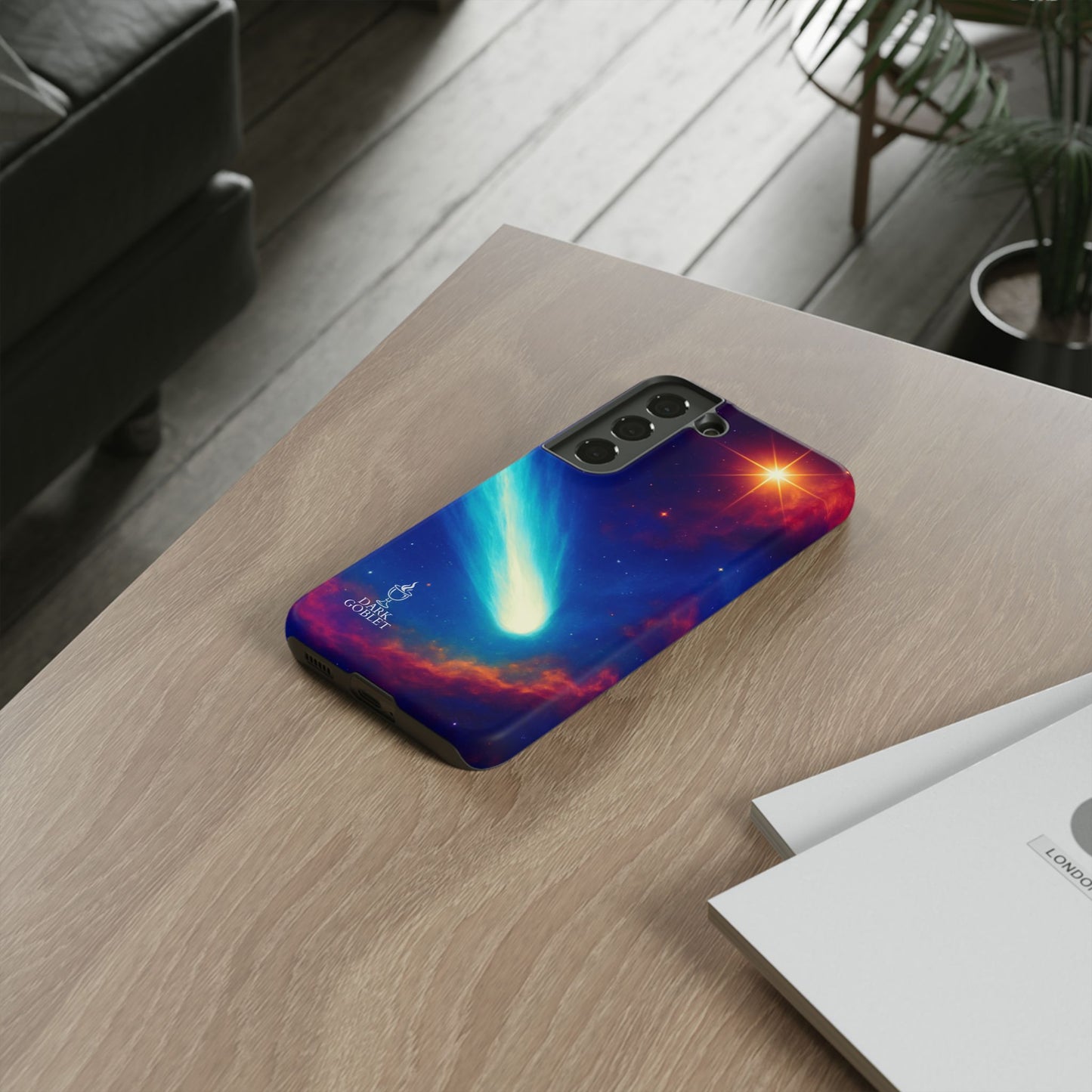 Galaxy Comet Tough Phone Case — Space Nebula Tough Cover