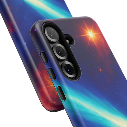 Galaxy Comet Tough Phone Case — Space Nebula Tough Cover