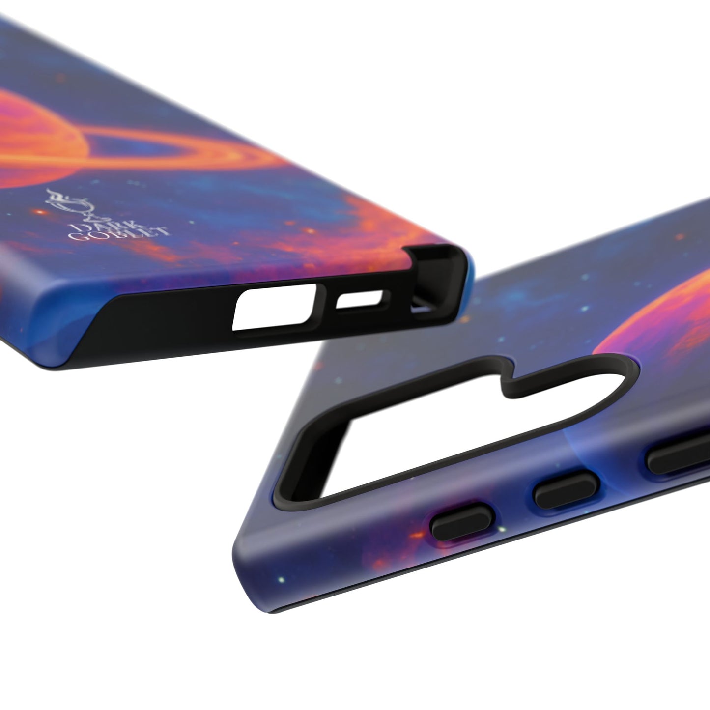 Galaxy Planet Nebula Tough Phone Case — Vibrant Saturn Like Design Tough Case