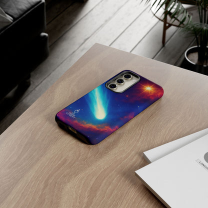 Galaxy Comet Tough Phone Case — Space Nebula Tough Cover