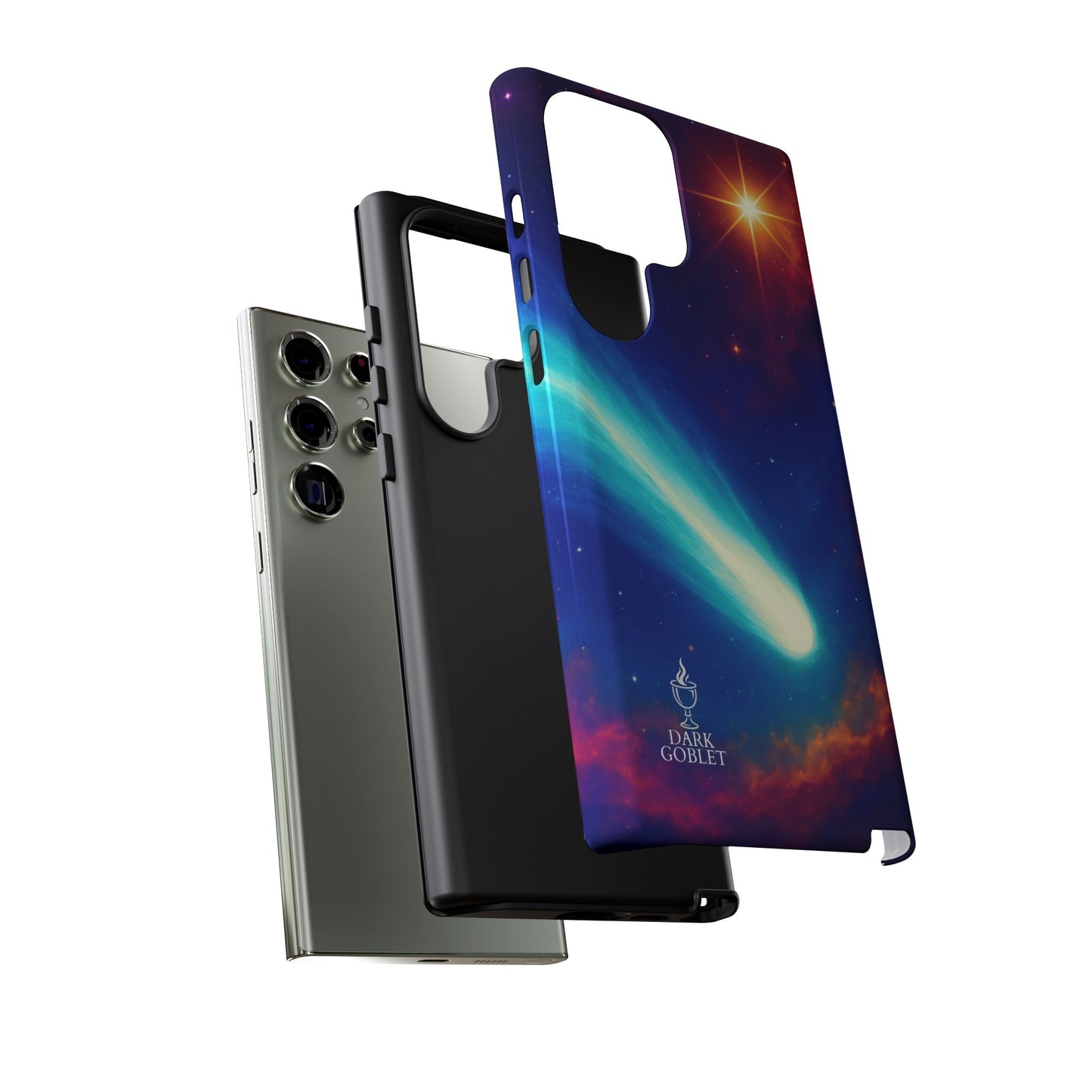 Galaxy Comet Tough Phone Case — Space Nebula Tough Cover