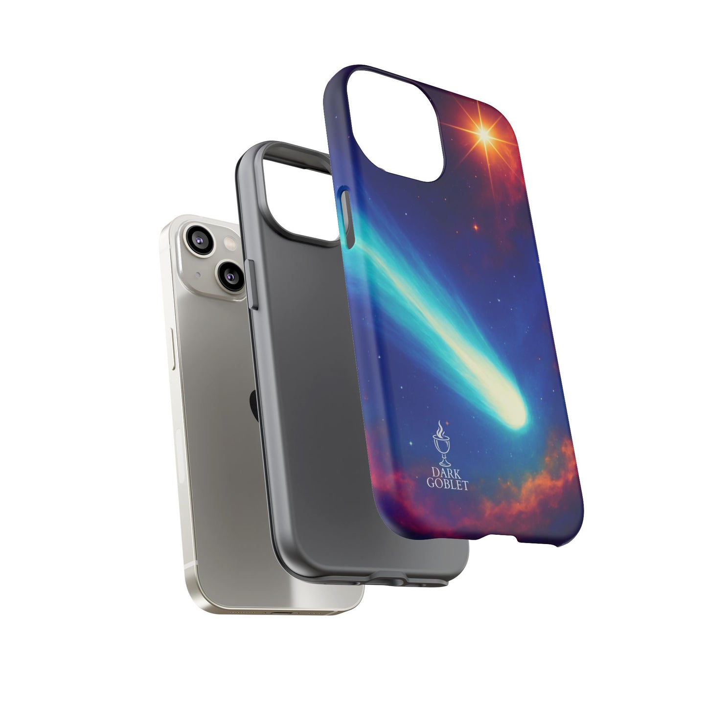 Galaxy Comet Tough Phone Case — Space Nebula Tough Cover