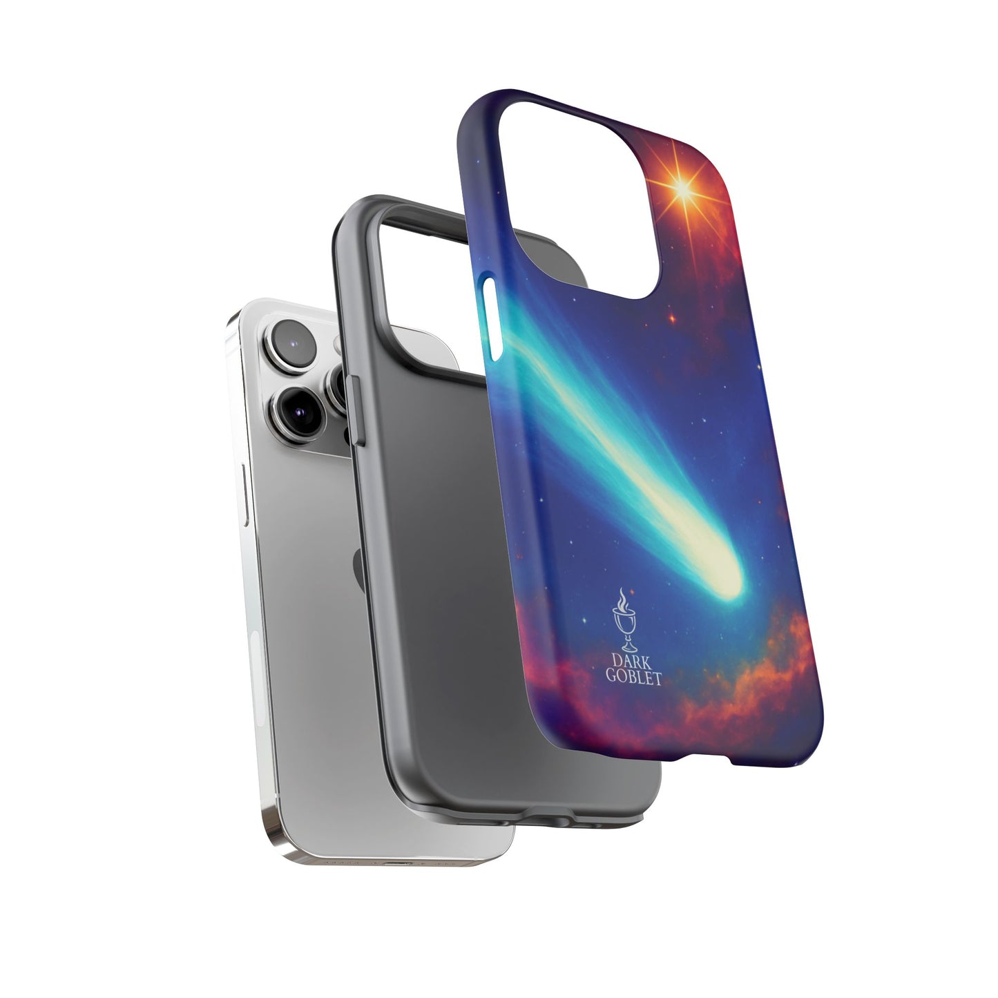 Galaxy Comet Tough Phone Case — Space Nebula Tough Cover