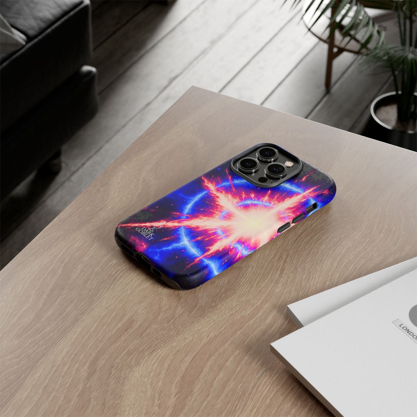 Galaxy Starburst Phone Case — Cosmic Starburst Tough Protective Cover