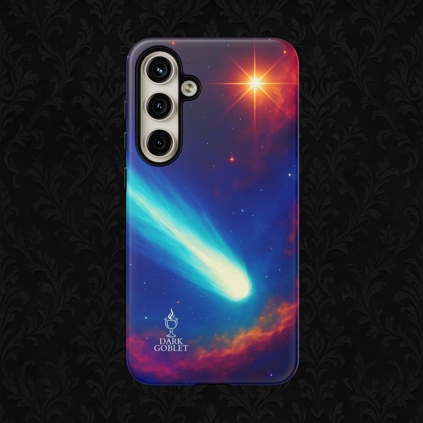 Galaxy Comet Tough Phone Case — Space Nebula Tough Cover