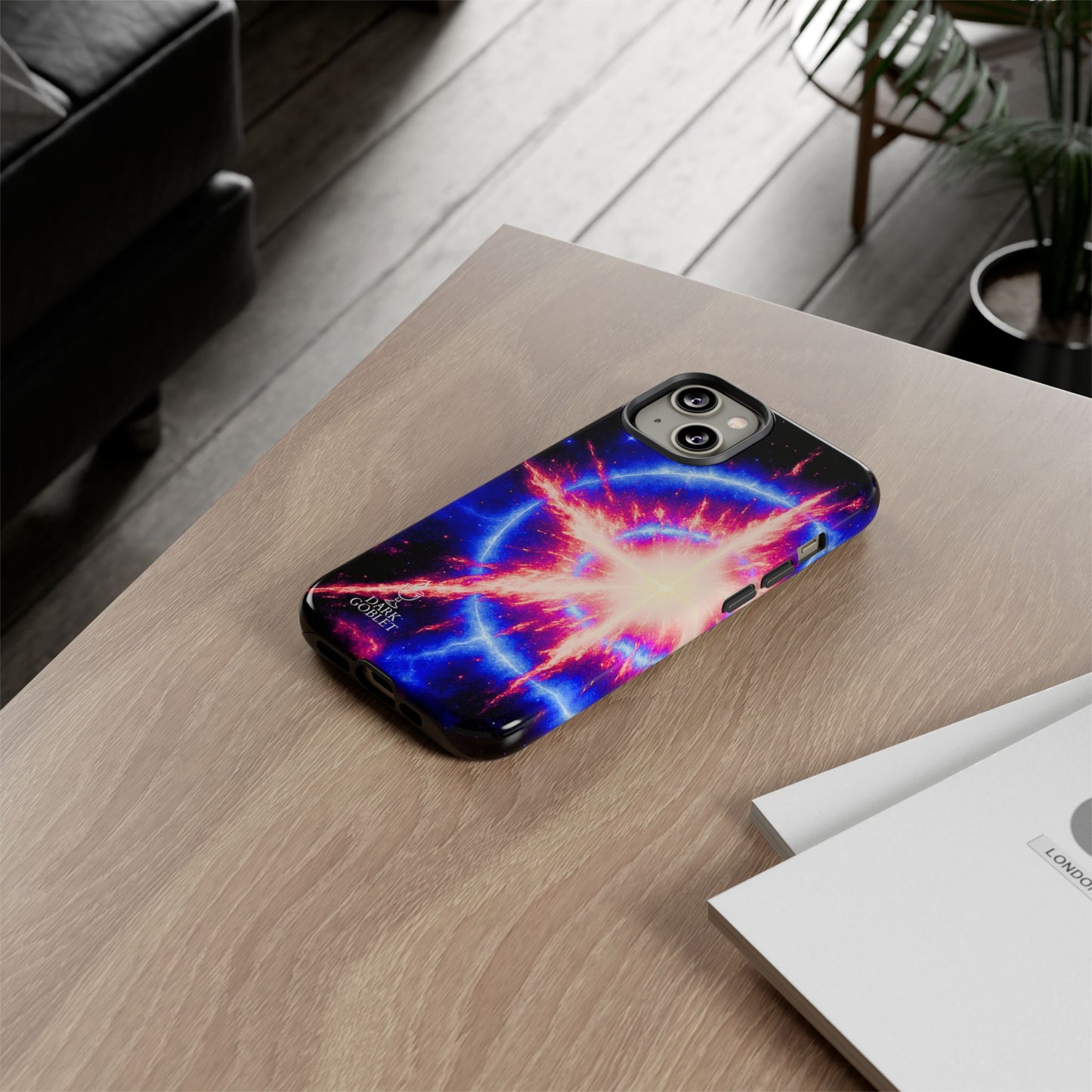 Galaxy Starburst Phone Case — Cosmic Starburst Tough Protective Cover