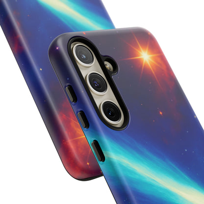 Galaxy Comet Tough Phone Case — Space Nebula Tough Cover