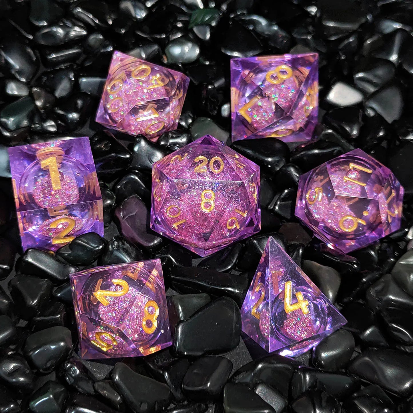 FantasyFlow Liquid Core Dice Set