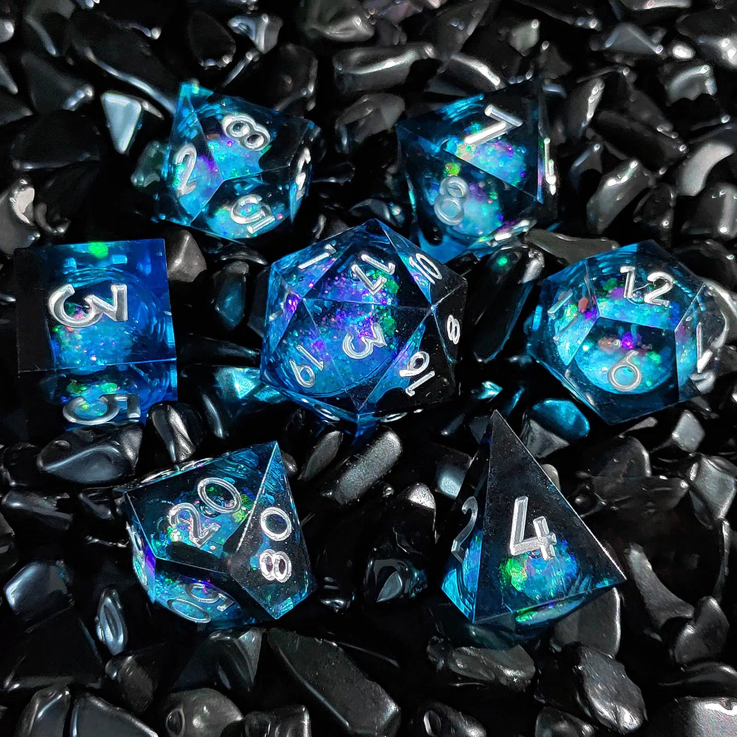 FantasyFlow Liquid Core Dice Set