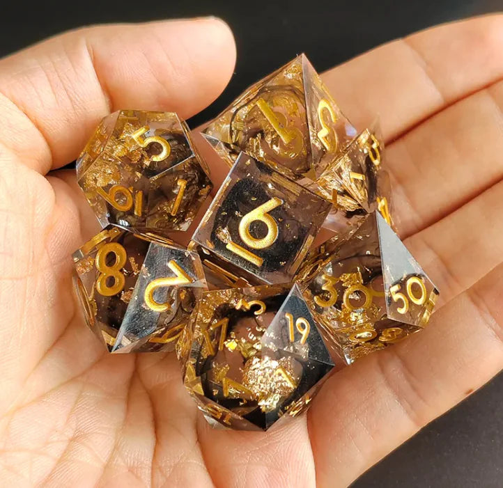 Elegant Resin D20 Die