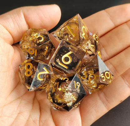 Elegant Resin D20 Die