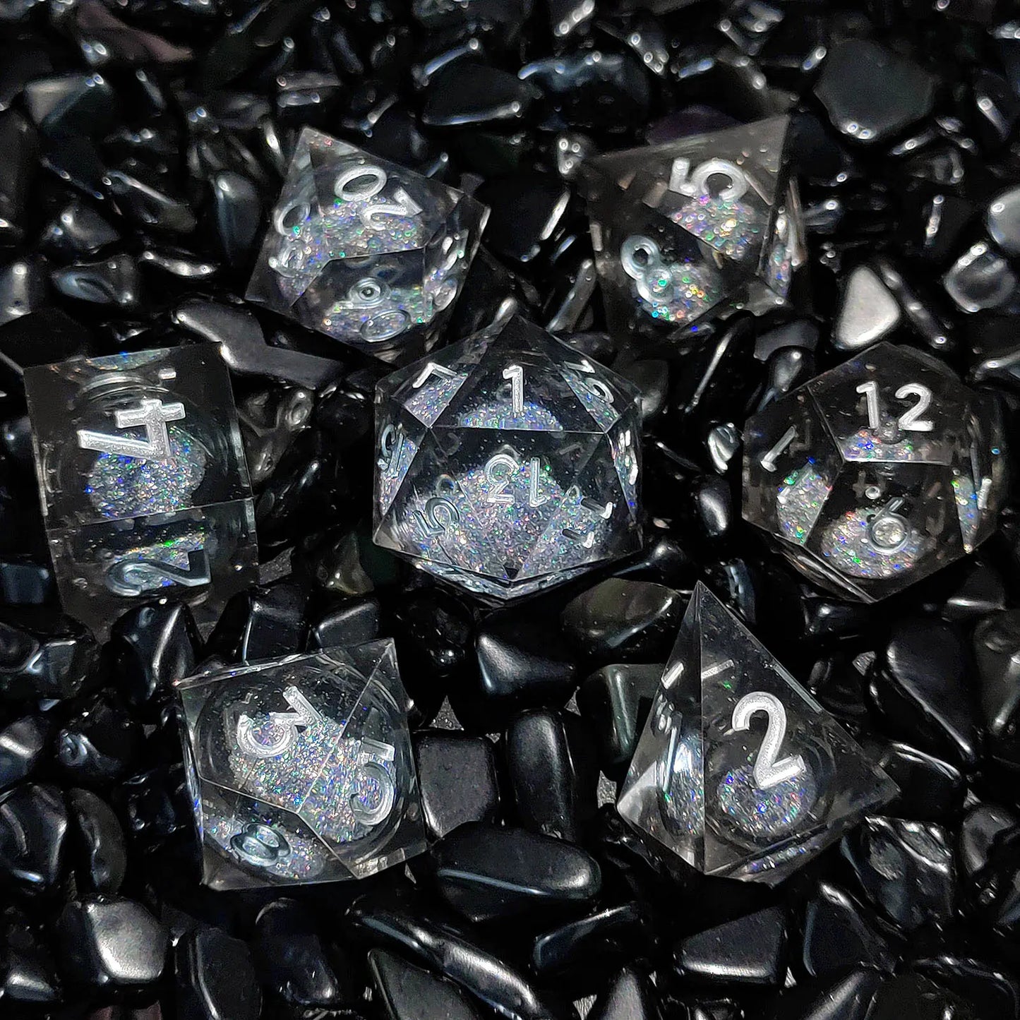 FantasyFlow Liquid Core Dice Set