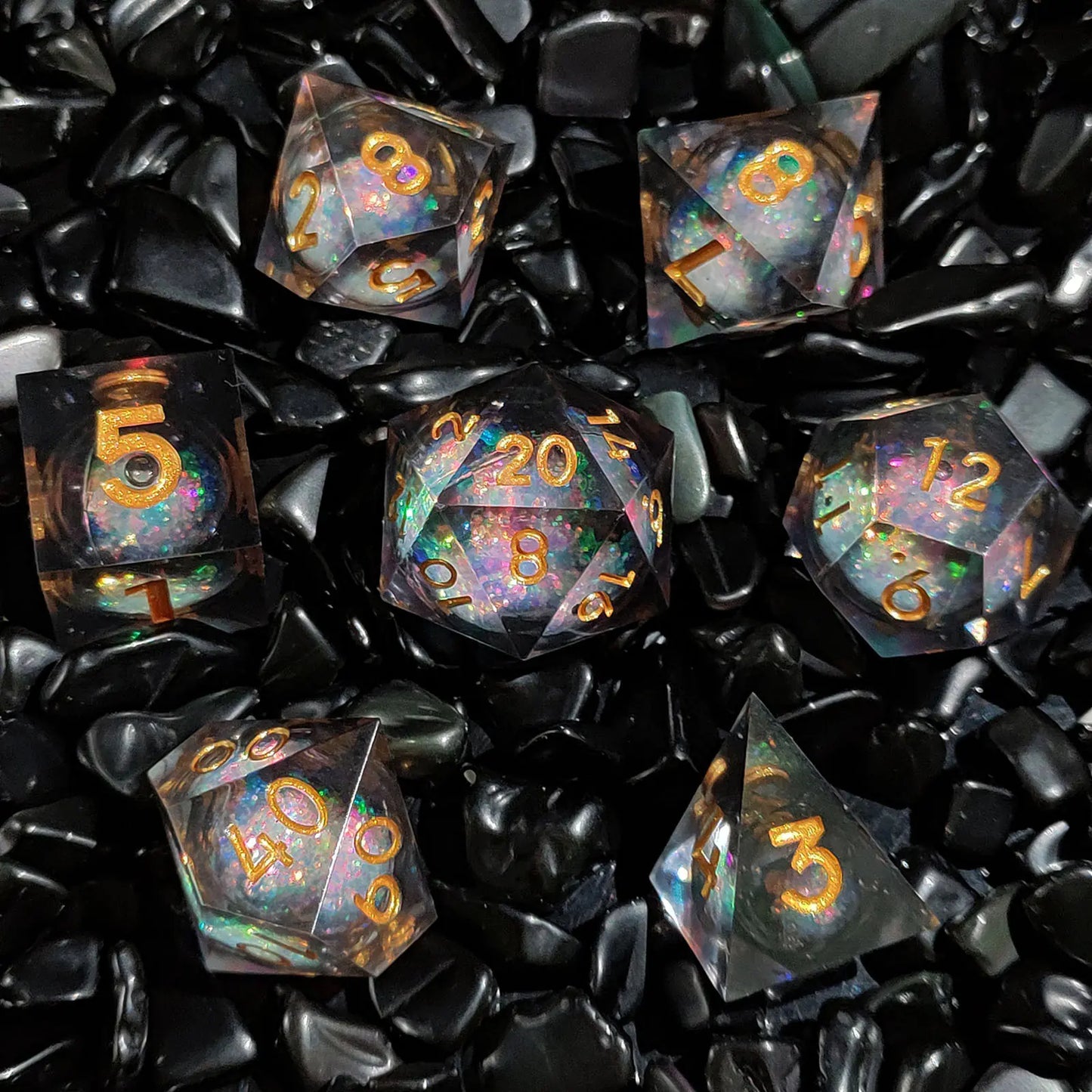 FantasyFlow Liquid Core Dice Set